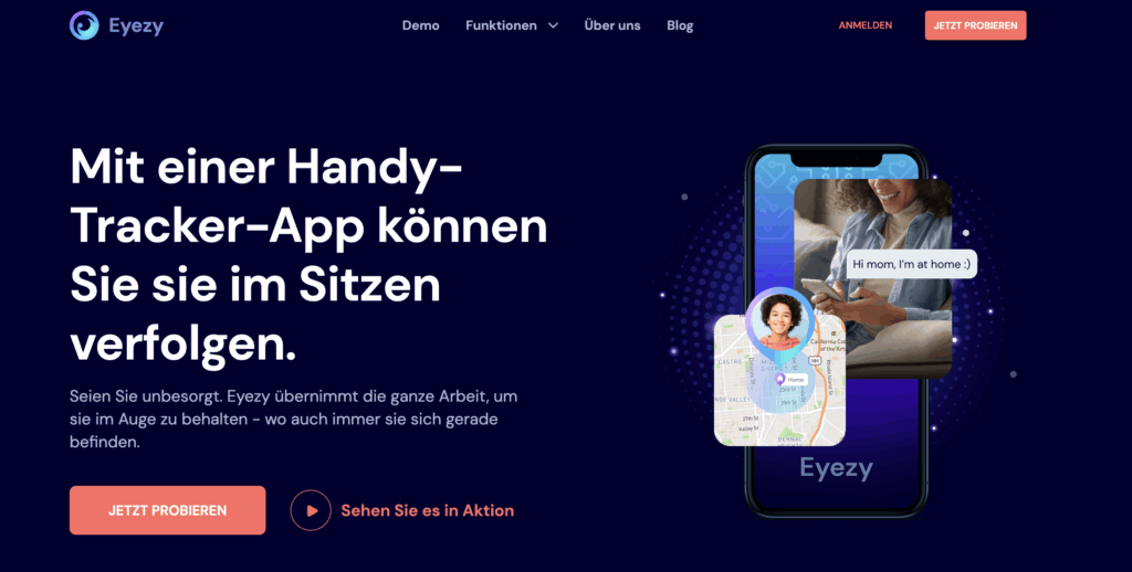handy orten eyezy app