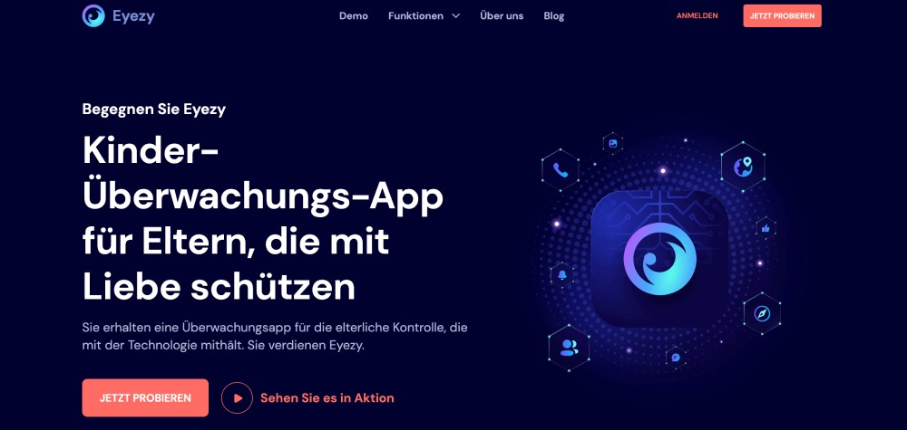 Kinder-Überwachungs-App für Eltern, die mit Liebe schützen