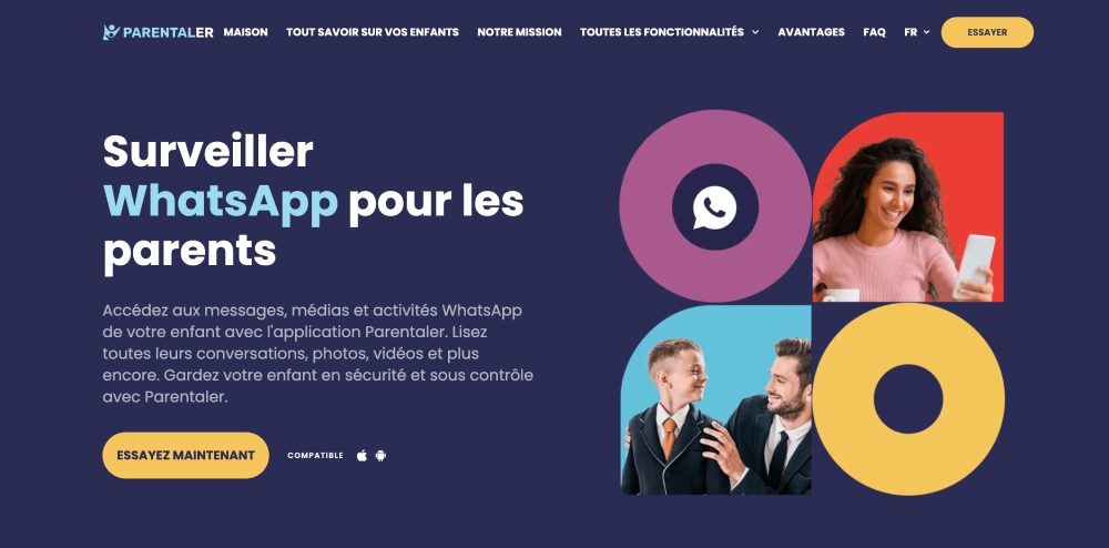 Surveiller WhatsApp pour les parents