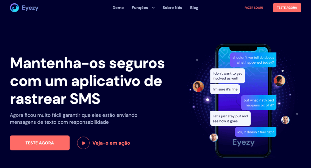 eyezy aplicativo de rastrear sms
