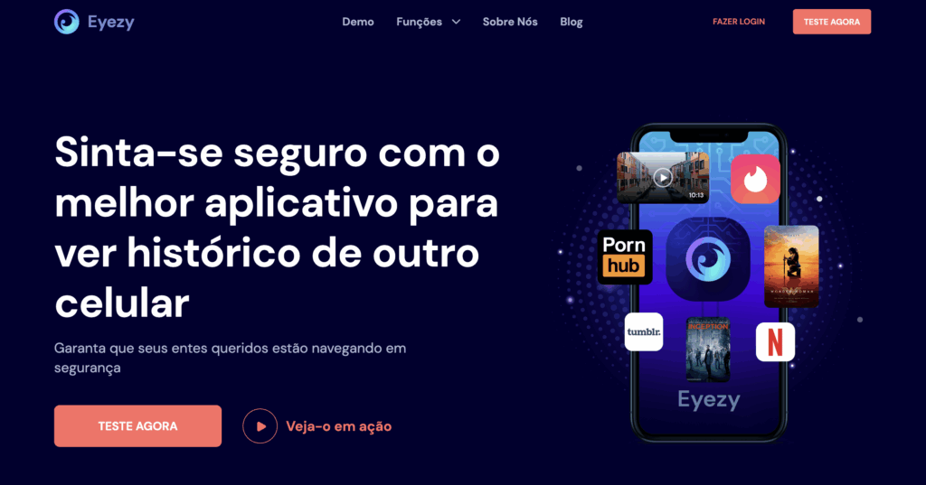 aplicativo para ver histórico de outro celular
