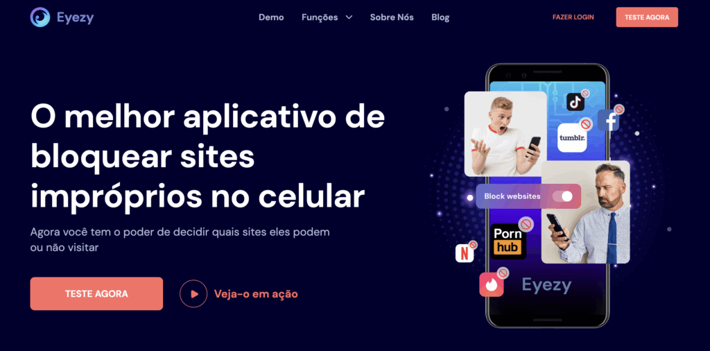 plicativo de bloquear sites impróprios no celular
